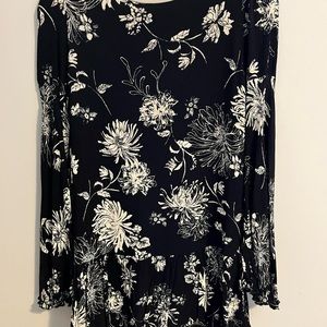 Black Floral Dress